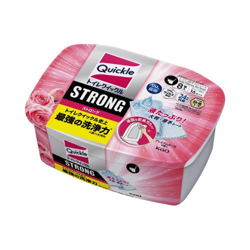 トイレクイックルＳＴＲＯＮＧ　Ｐローズ本体
