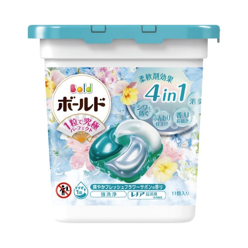 ボールドジェルボール　Ｆフラワーサボン　本体１１個