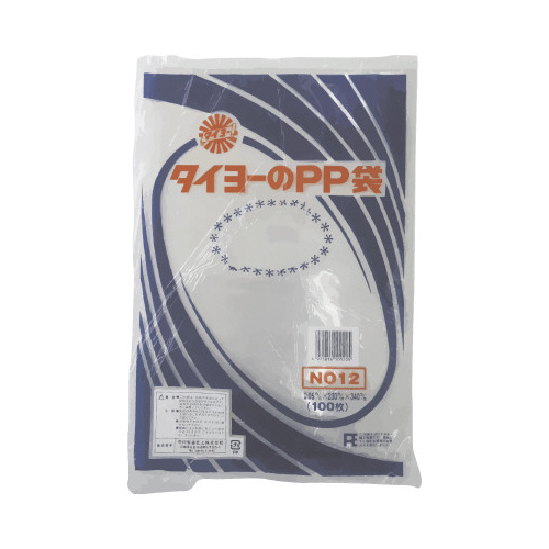 タイヨーのＰＰ袋　０．０５ｍｍ　Ｎｏ．１２