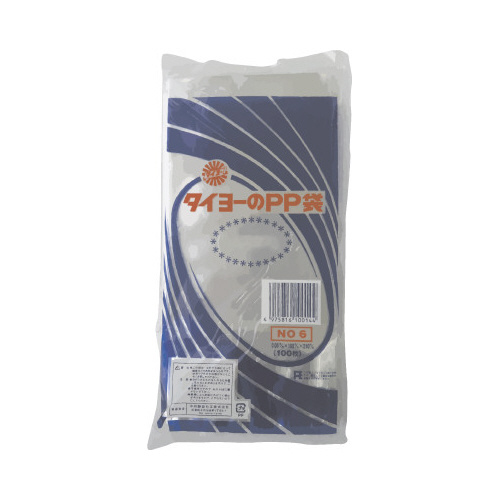 タイヨーのＰＰ袋　０．０５ｍｍ　Ｎｏ．６