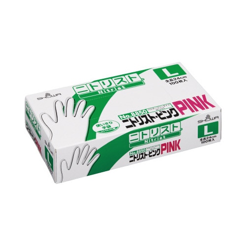 ＮＯ８８５０ニトリスト・ピンク１００枚入　Ｌサイズ