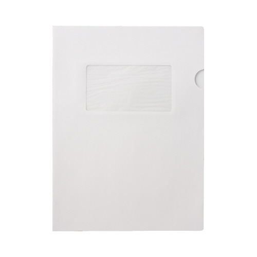 紙製フォルダ　窓付き　２００枚