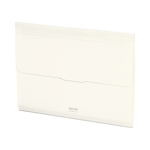 書類ファイルノビータＡ４６Ｐ　ホワイト×１０