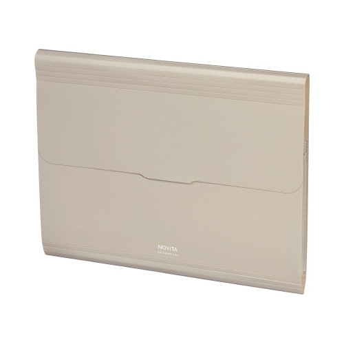 書類ファイルノビータＡ４１２Ｐサンドベージュ×１０