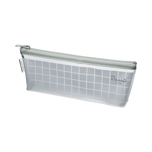 ペンケース　ピープライト　スリム　フォギーグレー