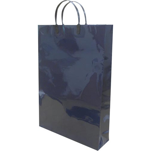 ラミネートバッグ特大１０枚　ネイビー