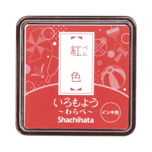 いろもよう　わらべ　紅色