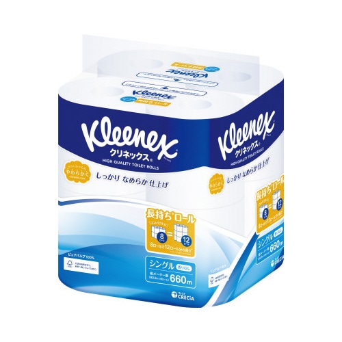 クリネックスコンパクト　シングル８２．５ｍ　８個