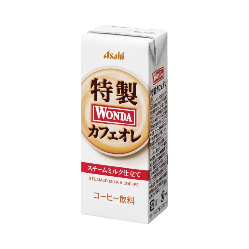 ワンダ特製カフェオレ紙２００ｍｌ×２４本※