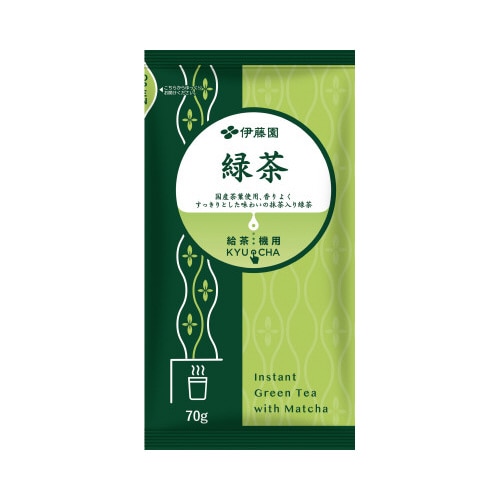 給茶機用ＫＹＵＣＨＡ緑茶７０ｇ×３※