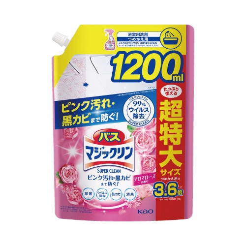 バスマジＳクリーンローズ１２００ｍｌ×６