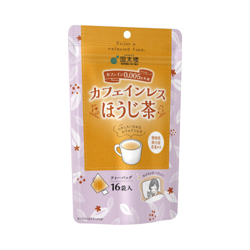 カフェインレスほうじ茶三角ＴＢ１６Ｐ×６※