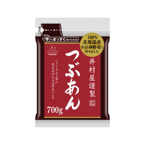井村屋謹製つぶあん７００ｇ　１０袋※