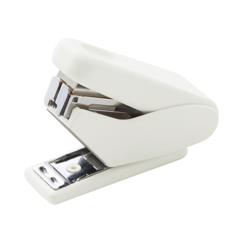 壁につけるマグネット専用ホッチキス　ホワイト