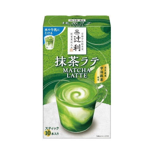 辻利　抹茶ラテ　１０Ｐ×３※