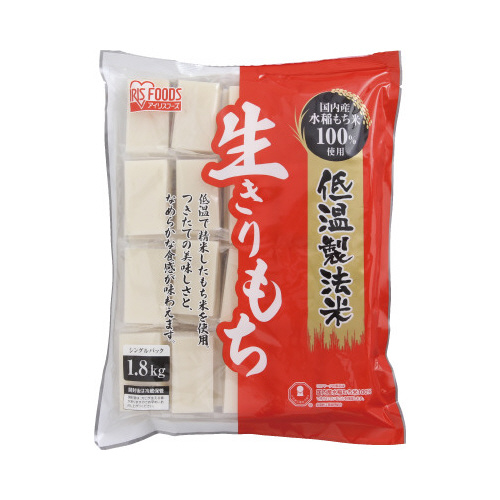 低温製法米の生きりもち　個包装　１．８ｋｇ×６※