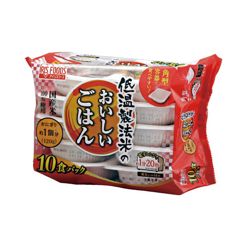 低温製法米のおいしいごはん　１２０ｇ×１０×４※
