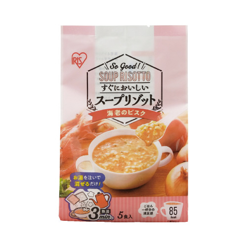 スープリゾット　海老のビスク５食パック×１８※
