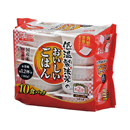 低温製法米のおいしいごはん　１８０ｇ×１０Ｐ×４※