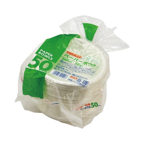 ペーパーボウル２８０ｍｌ５０個
