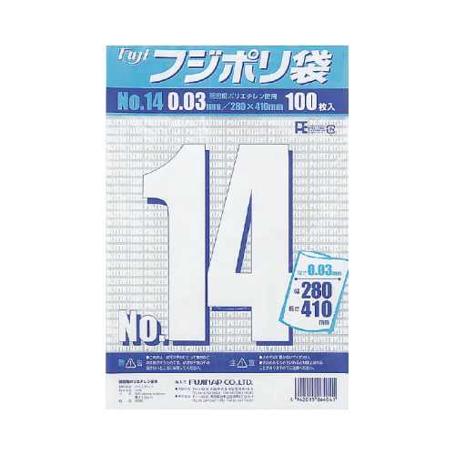 フジポリ袋０３Ｎｏ．１４１００枚入×３０