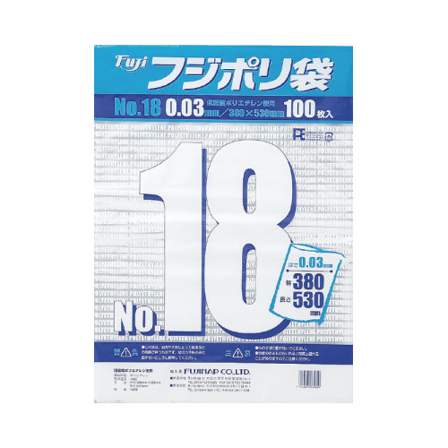 フジポリ袋０３Ｎｏ．１８１００枚入×２０