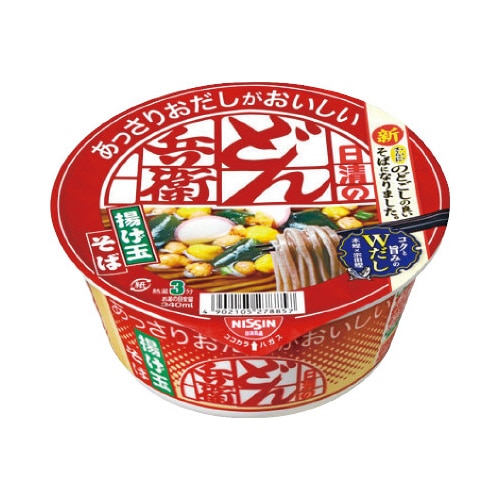 あっさりおだしのどん兵衛　揚げ玉そば１２個※