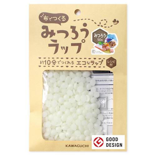 布でつくる　みつろうラップみつろう５０ｇ