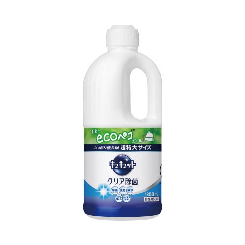 キュキュット　クリア除菌　詰替用　１２５０ｍｌ