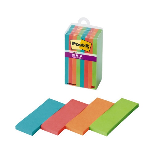 ポストイット強粘着マルチカラー１　７５×２５　８冊