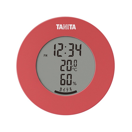 デジタル温湿度計　ピンク　ＴＴ－５８５ーＰＫ
