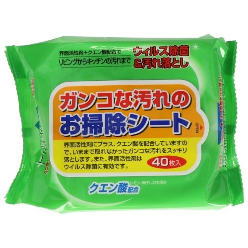 ガンコな汚れのお掃除シート４０枚