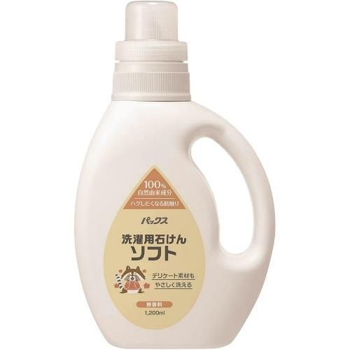 パックス洗濯用液体石けんソフト１２００ＭＬ