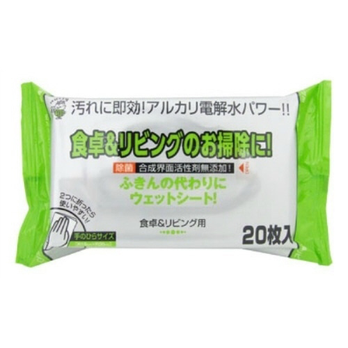 ＡＬＰ－４　食卓＆リビング用クリーナー２０枚