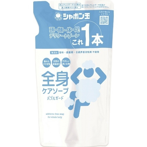 全身ケアソープバブルガードつめかえ用４７０ＭＬ