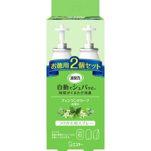 消臭力　自動でシュパッとかえ２ＰＦＬリーフ７８ＭＬ