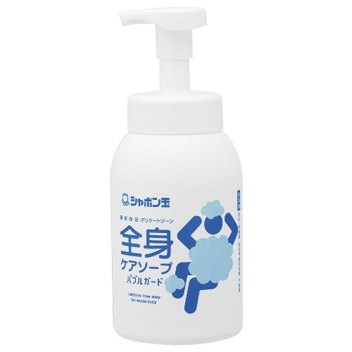 全身ケアソープバブルガード本体　５７０ＭＬ