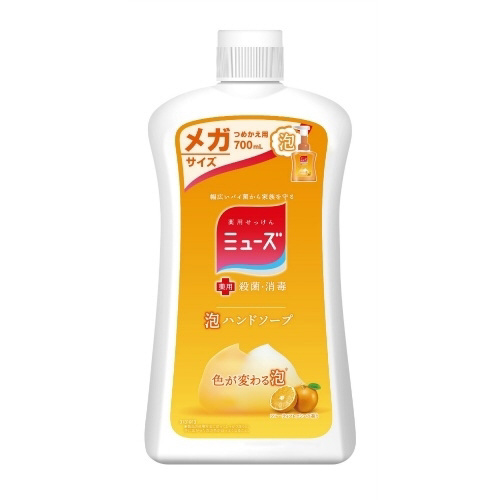 泡ミューズフルーティＦメガサイズ替７００ＭＬ