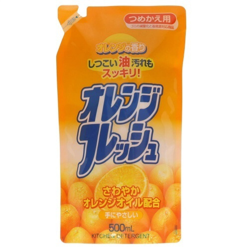 オレンジオイル配合フレッシュ詰替　５００ＭＬ×２０