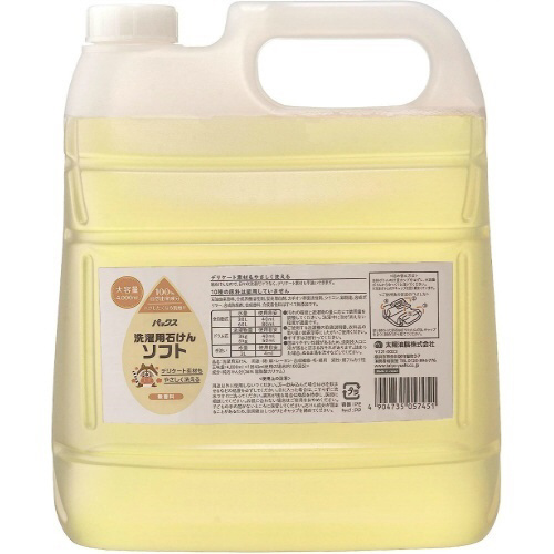 パックス洗濯用液体石けんソフト大容量４０００ＭＬ
