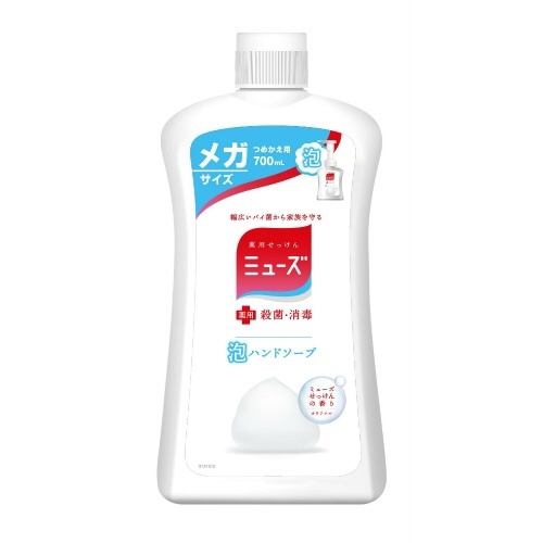 泡ミューズオリジナルメガサイズ詰替　７００ＭＬ