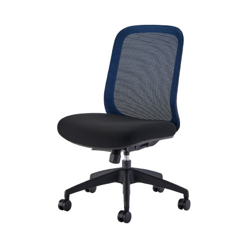 マイクチェア　ヘッドなし　ネイビー