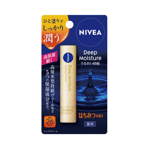 ニベアリップディープモイスチャーはちみつ