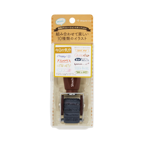 回転デコレーションスタンプｍｉｎｉ　今日の気分
