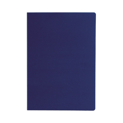 クリップファイル＜ダブル＞発泡美人　Ａ４　Ｎブルー