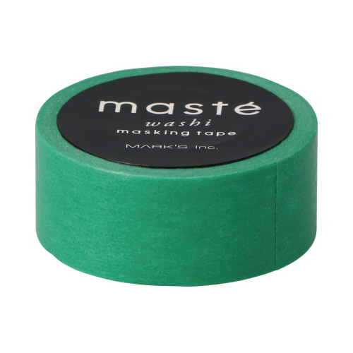 マスキングテープ無地グリーン