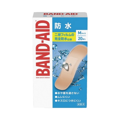 バンドエイド　防水　Ｍサイズ　２０枚