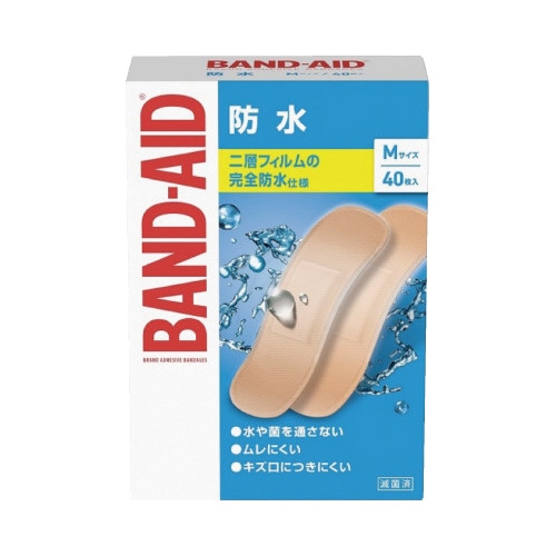 バンドエイド　防水　Ｍサイズ　４０枚