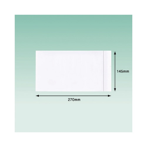 完全密封　透明　長３大　１４５×２７０　１００枚