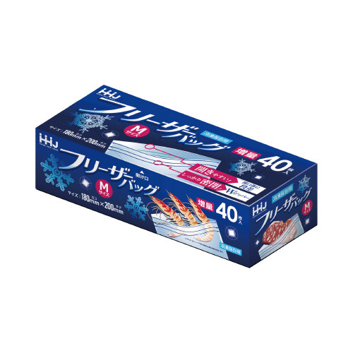 チャック袋　ＫＺ２５　透明　４０枚×３０